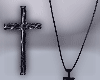 ✘ E Crucifix Blk