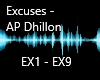 Excuses -  A Dhillon