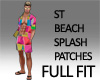 ST BEACH SPLASH PATCHES