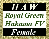 Royal Green Hakama FV
