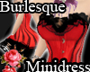 *L* Burlesque minidress