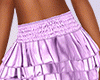 T,Elegant Ruffle Skirt M