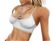 MK Sports Bra White