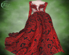 Alister Crimson Gown