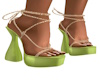 Summer Green Heels
