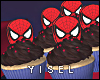 Y. Spiderman Cupcakes