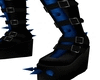 * Blue Spike Boots *