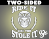 *BO 2-SIDED RIDE IT