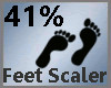 Feet Scale 41% M
