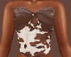 Cow Crop Top