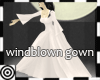*m Ghost Windblown Gown
