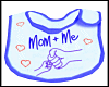 BLUE BABY BIB