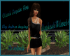 Black Sequin Top
