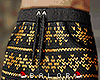 ♛ Black/Gold PJ Pants.