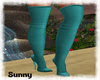 *SW* Teal Thigh Boots