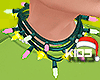 🎅 Xmas light necklace