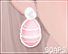 +Easter Earring Pink
