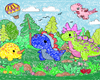 Dino Coloring Page