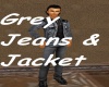 TBA-Grey Jeans & Jacket