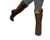UW Socks LV Brown