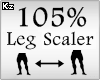 Scaler Leg 105%