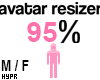 e 95% | Avatar Resizer