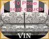 [VIN] Grey 10 Pose Couch