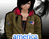 American pilot jacket