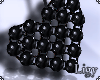Lg.Danie Black Earrings