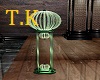 T.K Green Crystal Lamp