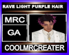 RAVE LIGHT PURPLE HAIR