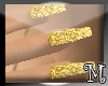 |M| Long Nails in GOLD