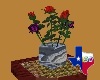 Vase of 3D Roses