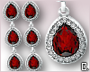 C. Ruby Earrings