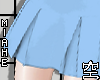 空 Skirt Blue 空