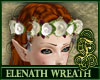 Elenath Wreath White