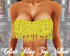 Celina Bling Top Yellow