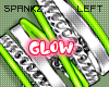 !!S Glow Braces Green L