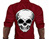 Red Open Shirt Skull (M)