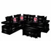 UK PVC Sectional Couch