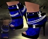 Sexy blue shoe