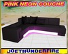 Pink Neon Couche