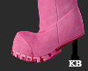 pink lenci high boot