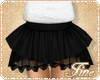 Ғ| Black Vintage Skirt
