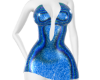D. Luiza Dress Blue
