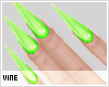 Green Dainty Nails