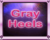 Sexy Gray Heels