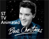 ST TV Elvis BLUE XMAS