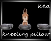 "K"kneeling pillows