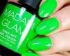 *Neon Green Nails*